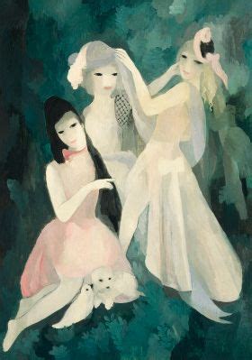 in the park marie laurencin